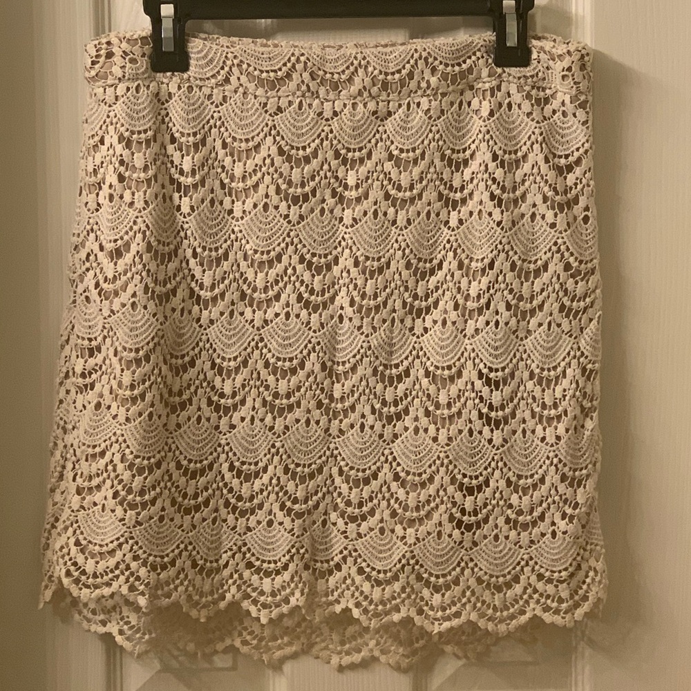 Crotchet Mini Skirt